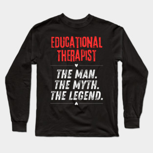Educational Therapist Long Sleeve T-Shirt