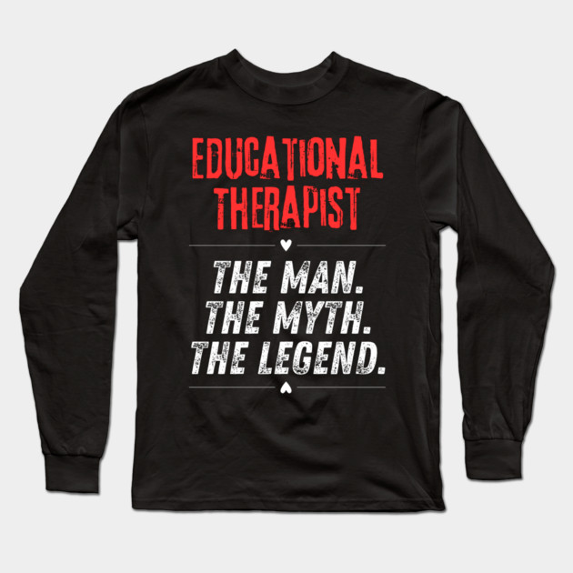 Educational Therapist Long Sleeve T-Shirt by BlackMeme94