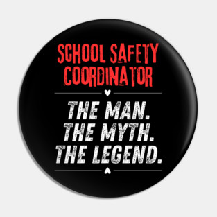 School Safety Coordinator Pin