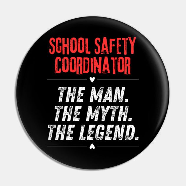 School Safety Coordinator Pin by BlackMeme94