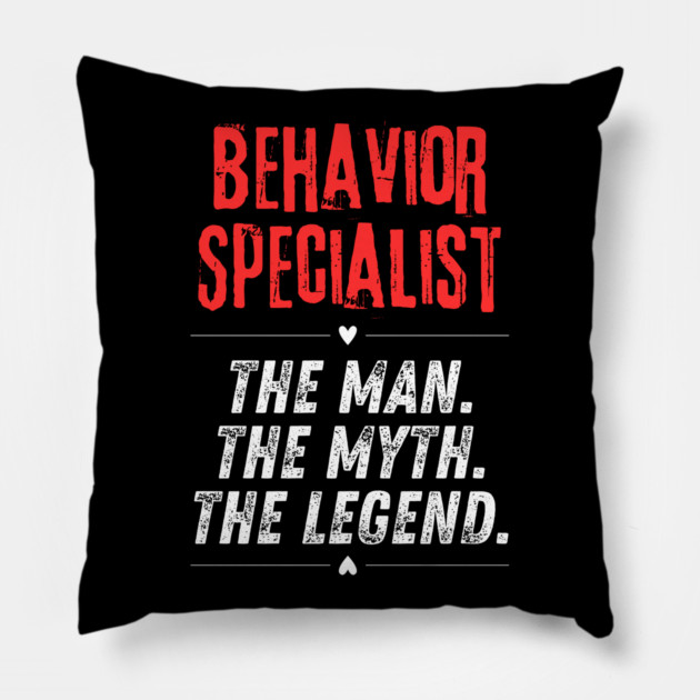 Behavior Specialist Pillow by BlackMeme94