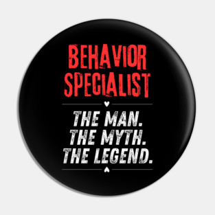 Behavior Specialist Pin