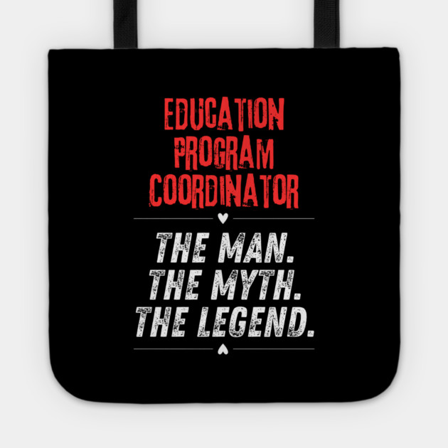 Education Program Coordinator Tote by BlackMeme94