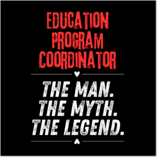 Education Program Coordinator Posters and Art