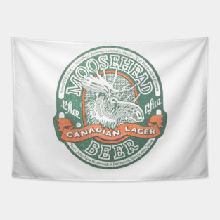 Moosehead Beer Tapestry