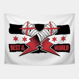 CM Punk- Old Man Tapestry