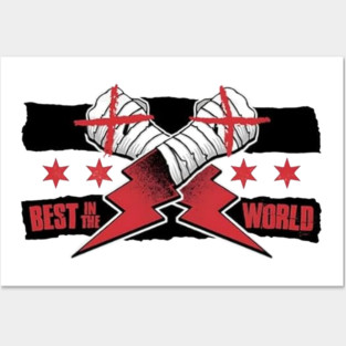 CM Punk- Old Man Posters and Art