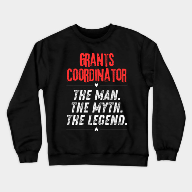 Grants Coordinator Crewneck Sweatshirt by BlackMeme94