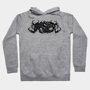Frasier Metal Logo - Black Hoodie