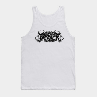 Frasier Metal Logo - Black Tank Top