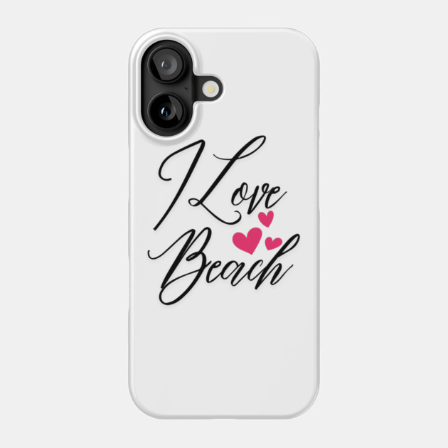 Beach Lover Phone Case by BlackMeme94