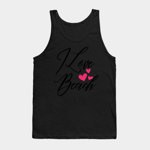 Beach Lover Tank Top by BlackMeme94