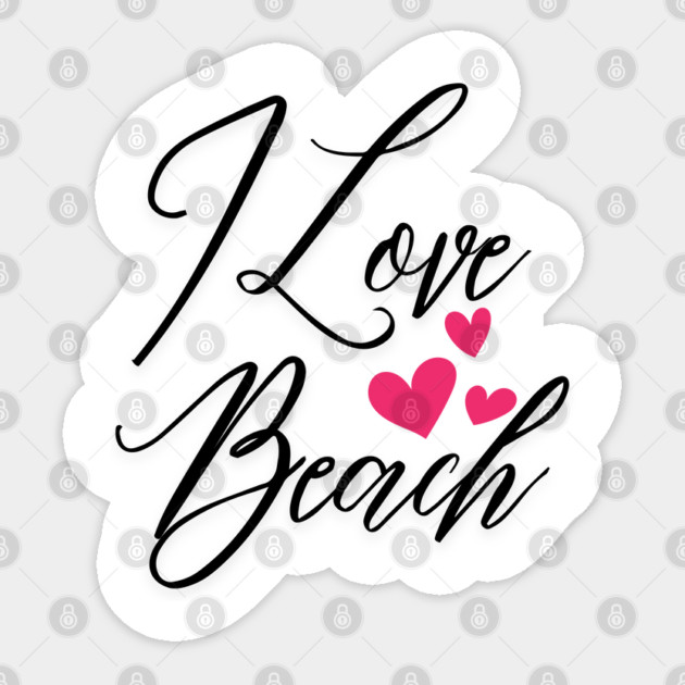 Beach Lover Sticker by BlackMeme94