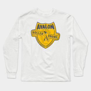 Vintage Roller Skating Newburgh New York Long Sleeve T-Shirt