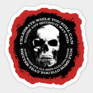 No One Lives Forever - Dark Sticker