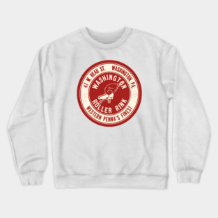 Vintage Roller Skating Washington Pennsylvania Crewneck Sweatshirt