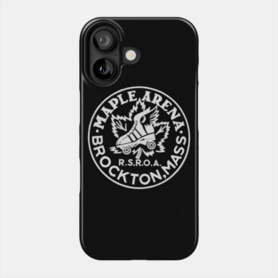 Vintage Roller Skating Brockton Massachusetts Phone Case