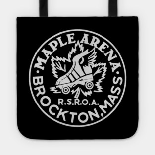 Vintage Roller Skating Brockton Massachusetts Tote