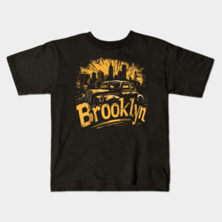 Brooklyn New York Vintage Kids T-Shirt