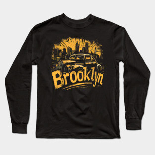 Brooklyn New York Vintage Long Sleeve T-Shirt