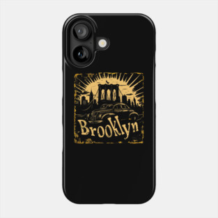 Brooklyn New York Vintage Gangster Phone Case