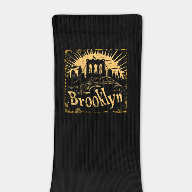 Brooklyn New York Vintage Gangster by Timeless Chaos