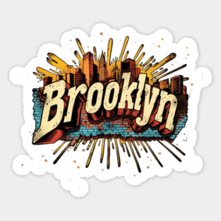 Brooklyn New York Sticker