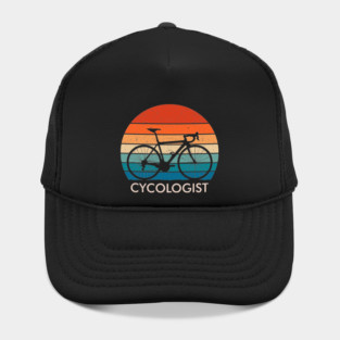 Vintage Cycologist - Funny Cycling Lover Hat