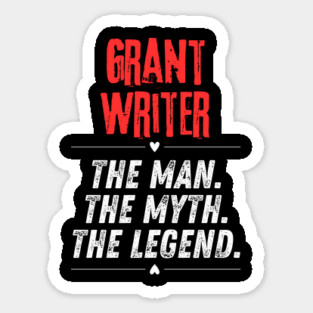 Grant Writer Sticker