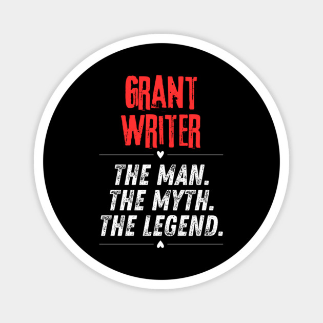 Grant Writer Magnet by BlackMeme94