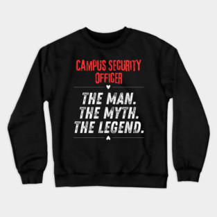 Campus Security Officer Crewneck Sweatshirt
