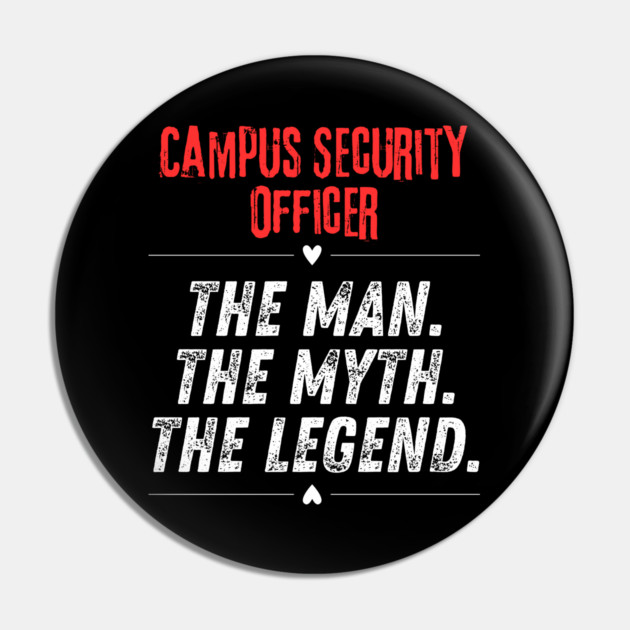 Campus Security Officer Pin by BlackMeme94