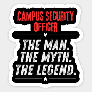 Campus Security Officer Sticker