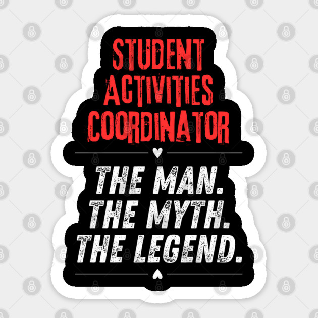 Student Activities Coordinator Sticker by BlackMeme94