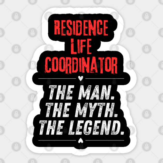 Residence Life Coordinator Sticker by BlackMeme94