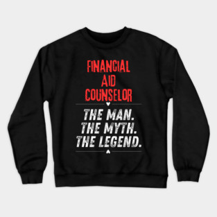 Financial Aid Counselor Crewneck Sweatshirt