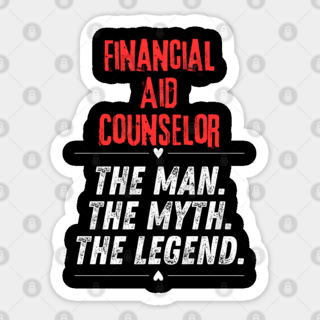 Financial Aid Counselor Sticker by BlackMeme94