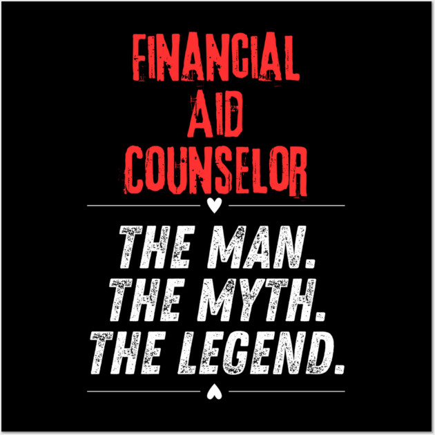 Financial Aid Counselor Wall Art by BlackMeme94