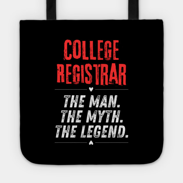 College Registrar Tote by BlackMeme94