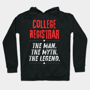 College Registrar Hoodie