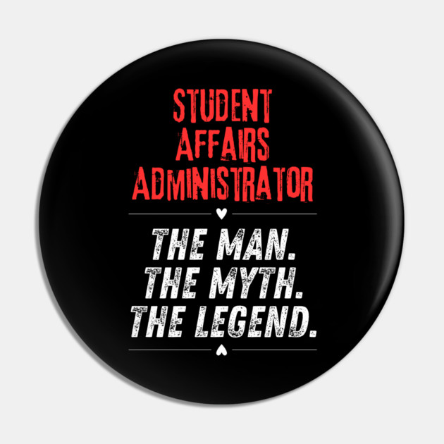 Student Affairs Administrator Pin by BlackMeme94