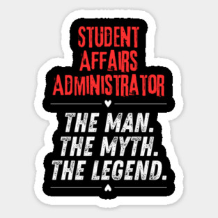 Student Affairs Administrator Sticker