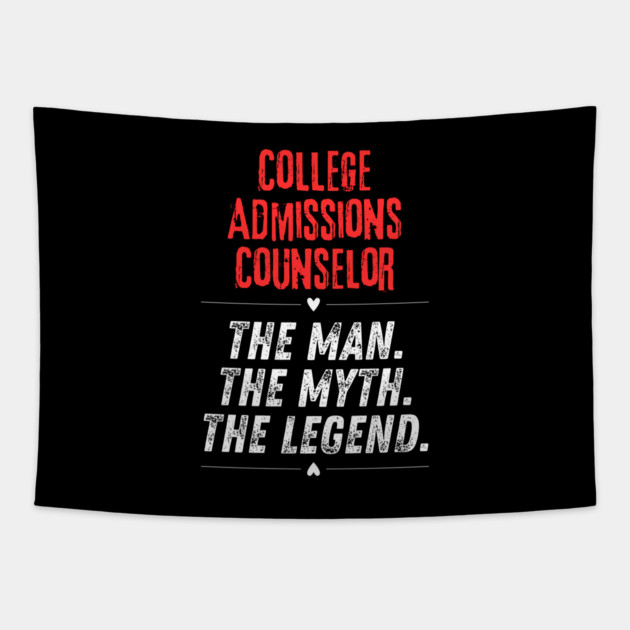 College Admissions Counselor Tapestry by BlackMeme94