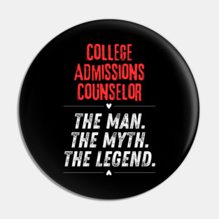 College Admissions Counselor Pin