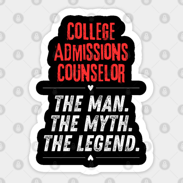College Admissions Counselor Sticker by BlackMeme94