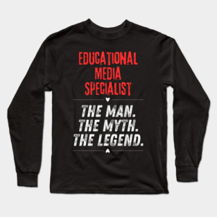 Educational Media Specialist Long Sleeve T-Shirt