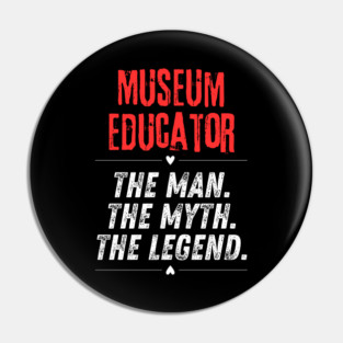 Museum Educator Pin