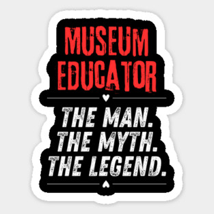 Museum Educator Sticker