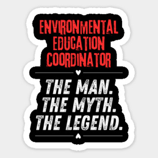 Environmental Education Coordinator Sticker