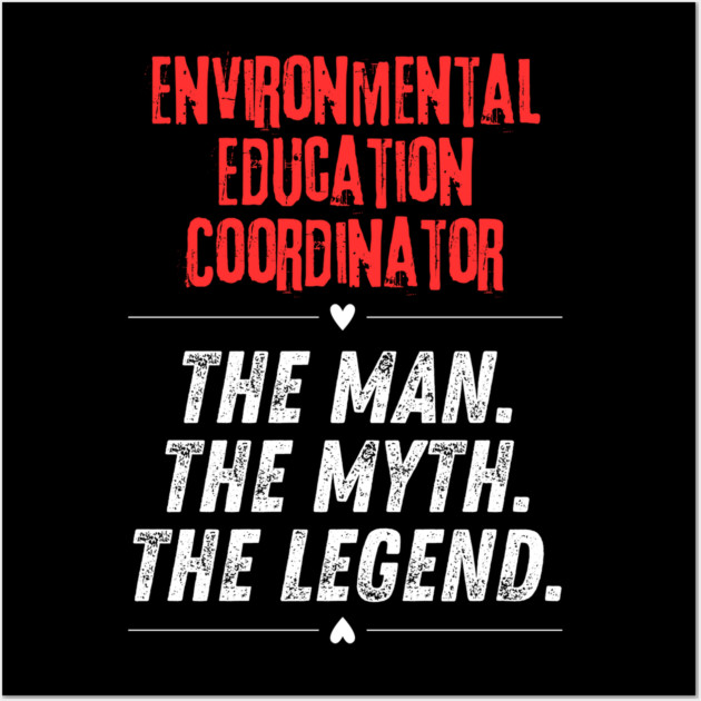 Environmental Education Coordinator Wall Art by BlackMeme94